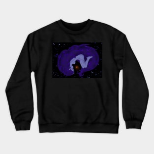 Night, mythic drawing Crewneck Sweatshirt